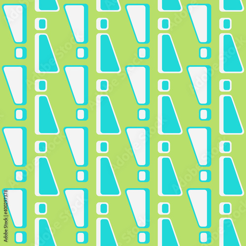 Flat Abstract Seamless Pattern In Retro Style To Decorate Any Surfaces.