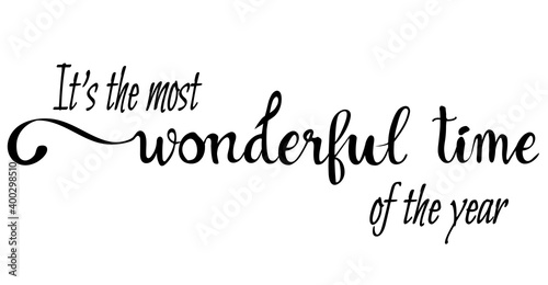 It's the most wonderful time