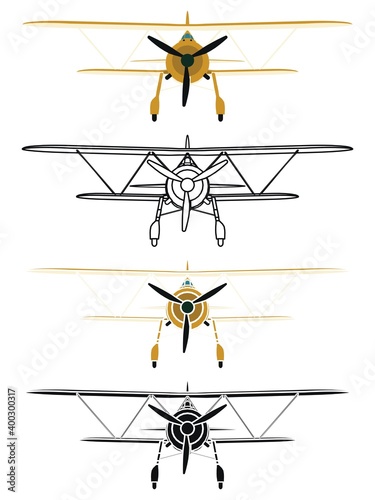CR42 Falco in front view.