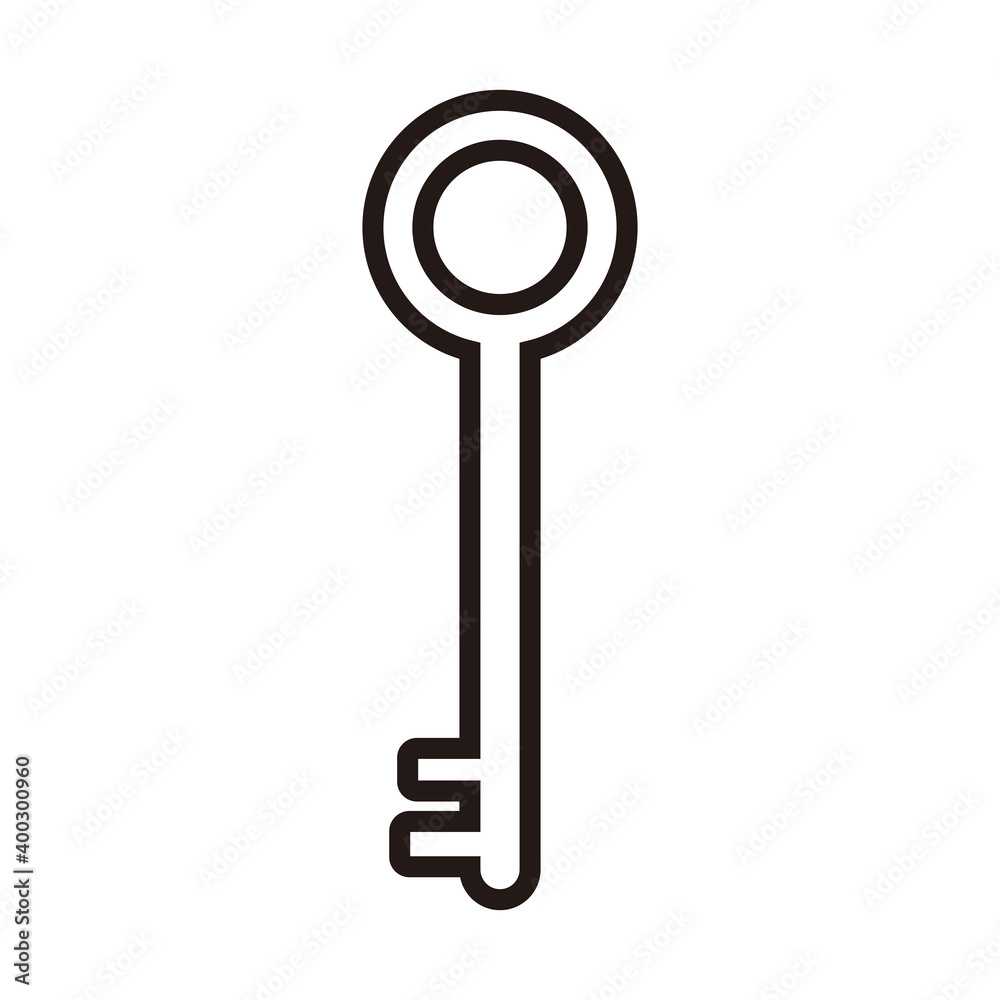 key icon vector illustration sign key icon vector illustration sign