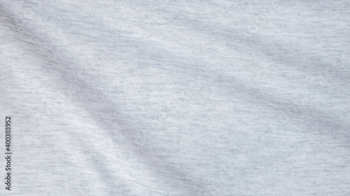 Wallpaper Mural High resolution, detail shot of soft white gray jersey fabric background. Polyester and cotton clothing wallpaper with copy space for text. Torontodigital.ca