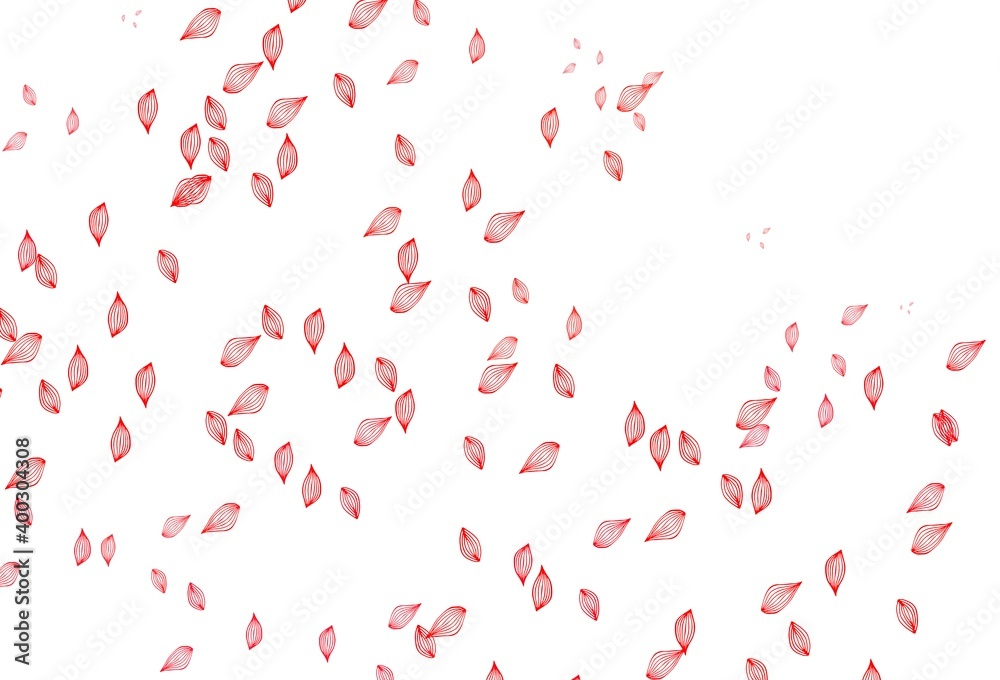 Light Red vector sketch background. Light Red vector sketch background.