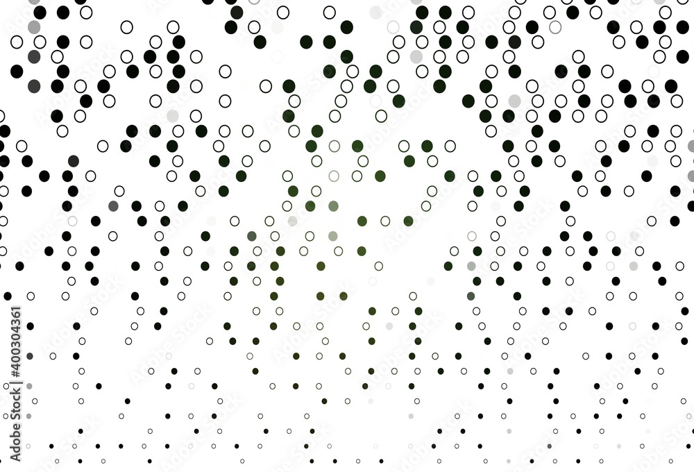 Light Green vector backdrop with dots. Light Green vector backdrop with dots.