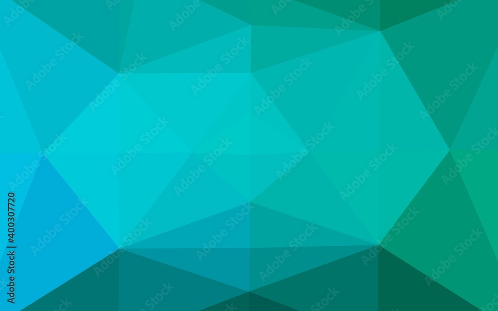 Light Blue, Green vector low poly layout. Light Blue, Green vector low poly layout.