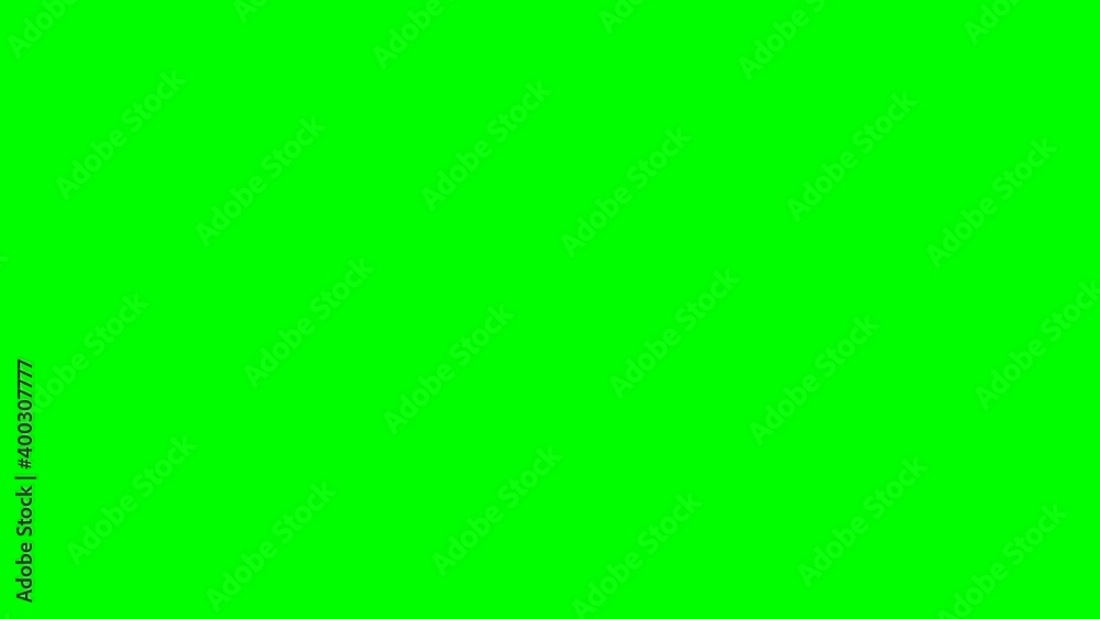 New Year Theme - HD video animation of Happy New Year converting into  2021 new year, isolated on green screen.