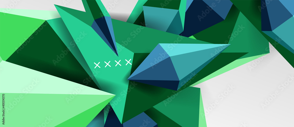 3d low poly abstract shape background vector illustration 3d low poly abstract shape background vector illustration