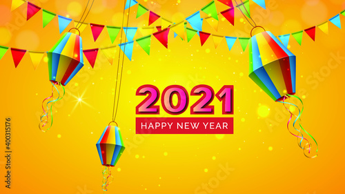 2021 Happy New Year Design
