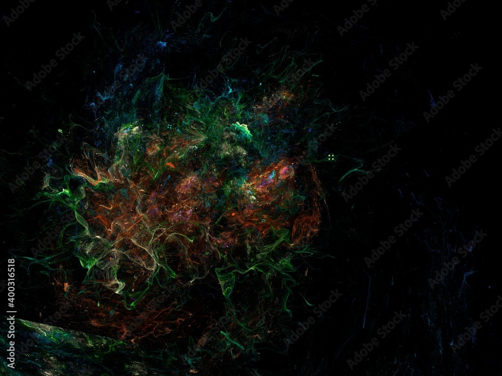 Imaginatory fractal background Image Imaginatory fractal background Image