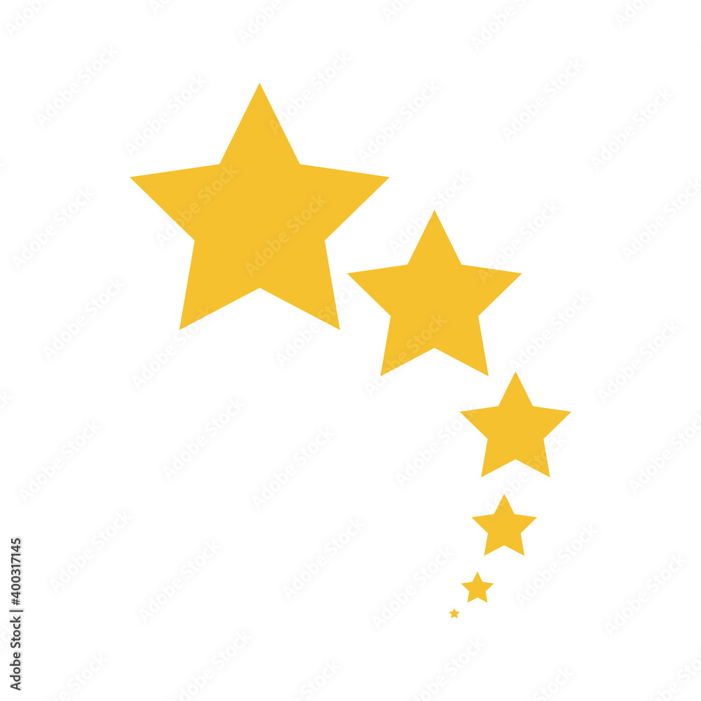 Yellow Star Logo Design Vector Yellow Star Logo Design Vector