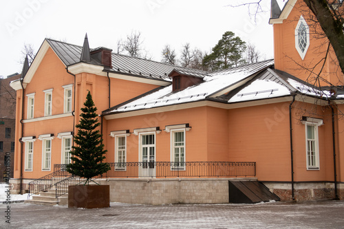 Manor Timokhovo-Salazkino, Vidnoe, Moscow region, winter photo