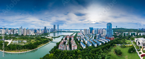 Environment of Bailuzhou Park, Xiamen City, Fujian Province, China