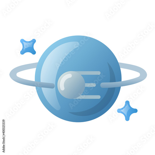 planet and sputnik icon