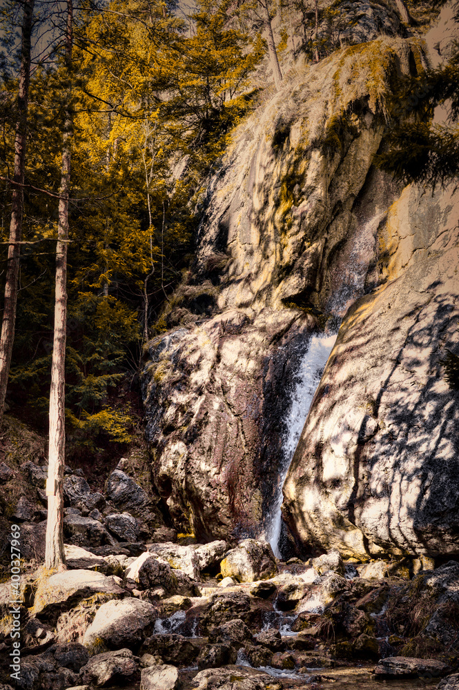 Sebastian Wasserfall in Losenheim, Niederösterreich Sebastian Wasserfall in Losenheim, Niederösterreich