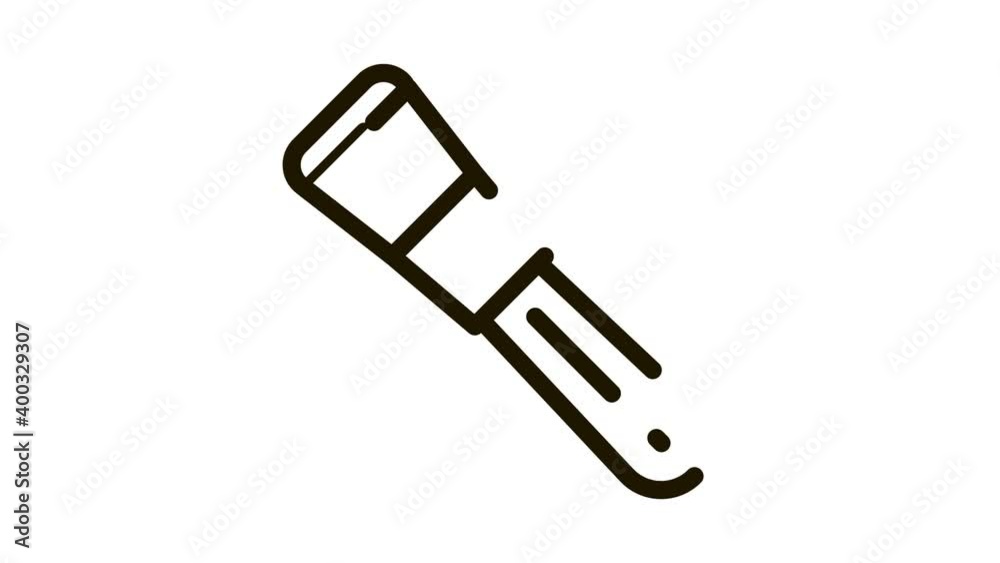 repair equipment Icon Animation. black repair equipment animated icon on white background repair equipment Icon Animation. black repair equipment animated icon on white background