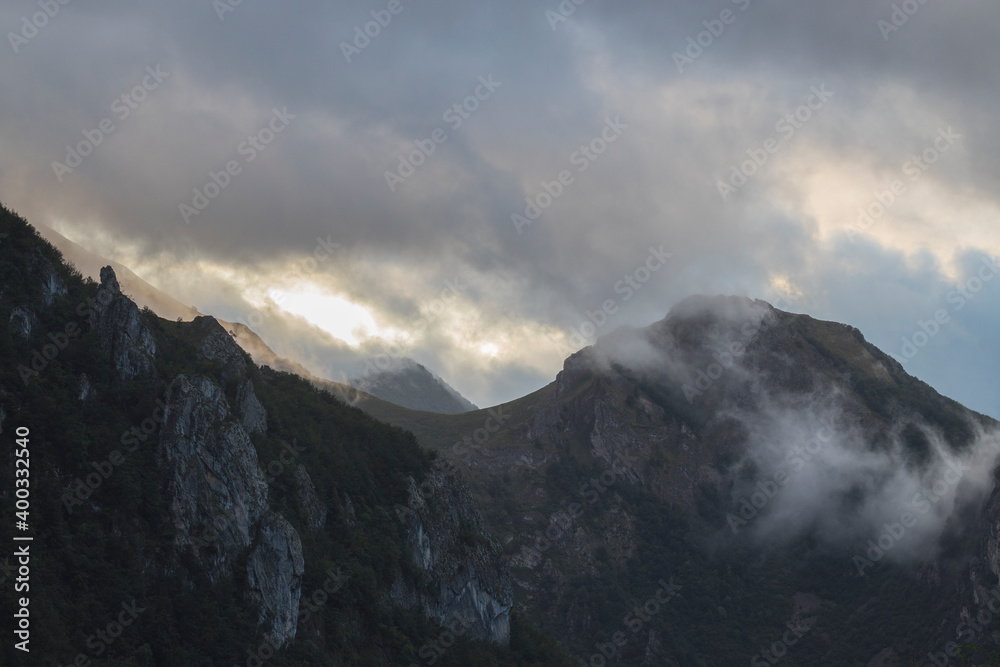 Parque Natural Nacional de Somiedo, Valle del Lago, Asturias.