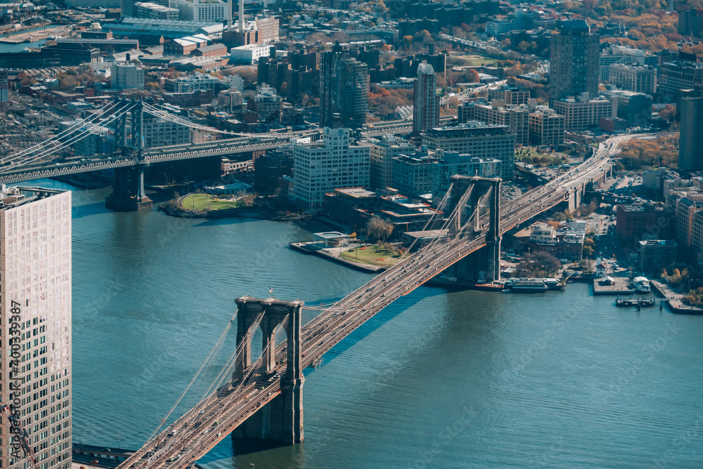 New York aerial view - Manhattan