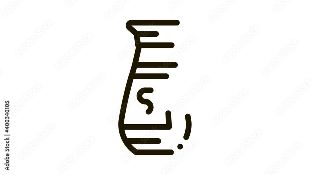 soy sauce bottle Icon Animation. black soy sauce bottle animated icon on white background soy sauce bottle Icon Animation. black soy sauce bottle animated icon on white background