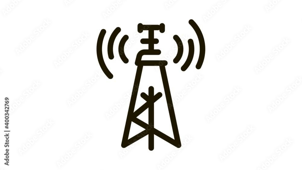 air navigation animated icon on white background air navigation animated icon on white background
