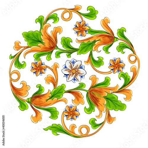 Decoro aristico ceramiche di caltagirone