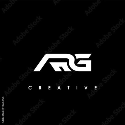 ARG Letter Initial Logo Design Template Vector Illustration photo