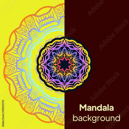 Flower historical mandala. Very printable decorative elements. Vector illustration for design