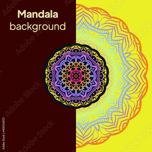 Flower historical mandala. Very printable decorative elements. Vector illustration for design