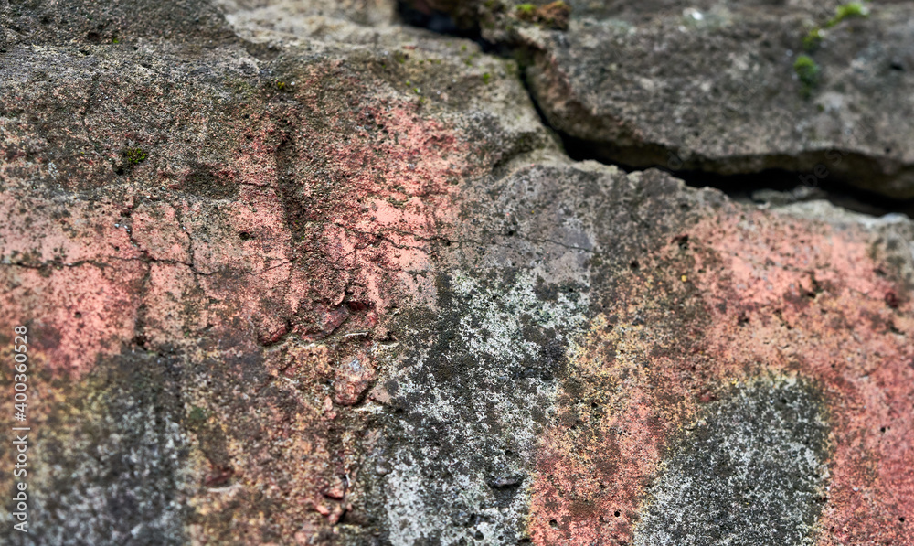 fragment of a crack in a concrete slab fragment of a crack in a concrete slab