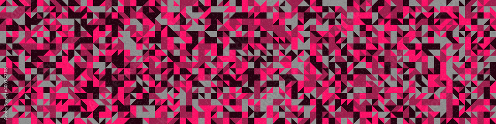 Abstract Geometric Pattern generative computational art illustration