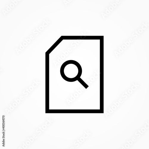 document search icon