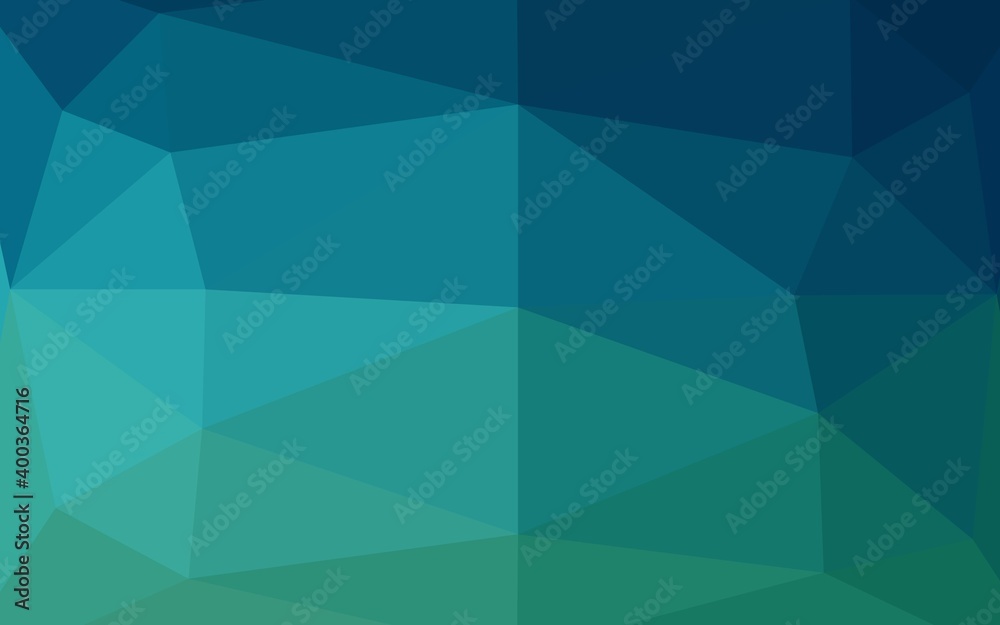 Obraz premium Light BLUE vector abstract mosaic pattern.