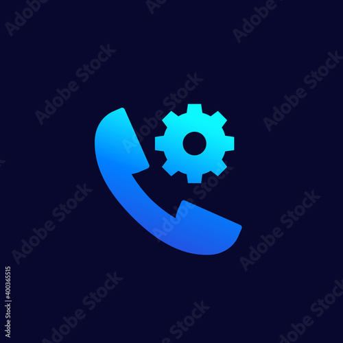 call settings icon for web