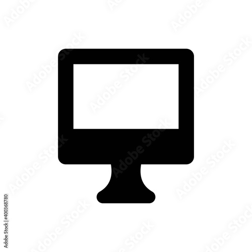 Computer screen icon photo