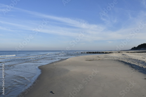 Winter on the unique Debki Beach