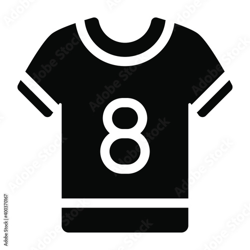 
Editable design of tee short icon, menswear vector 
