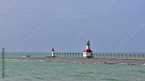 Quadro em tela St. Joseph Michigan lighthouse