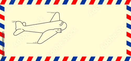 Air mail letter