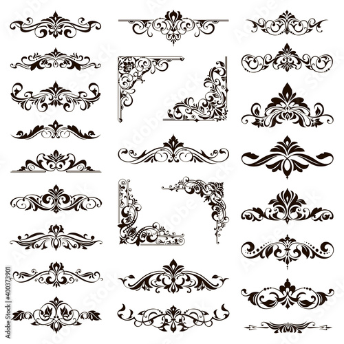 Vintage background mandala card with golden lace ornaments and art deco floral decorative elements