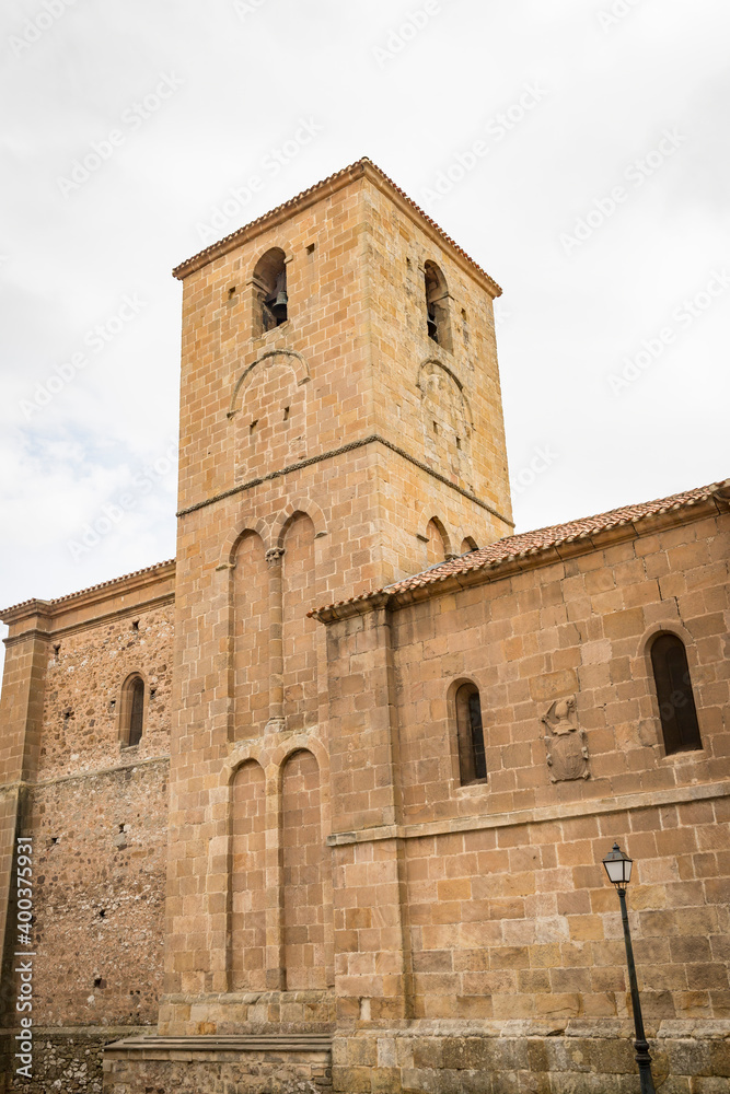 Roman Church of Santo Domingo in Soria city, Castile and Leon, Spain