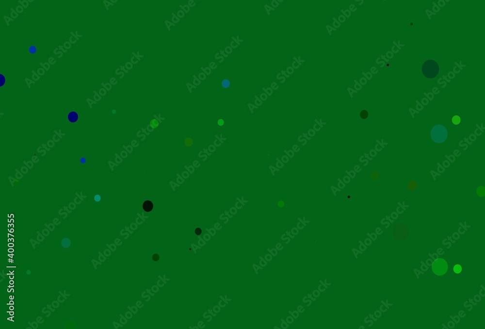 Light Blue, Red vector background with bubbles. Light Blue, Red vector background with bubbles.