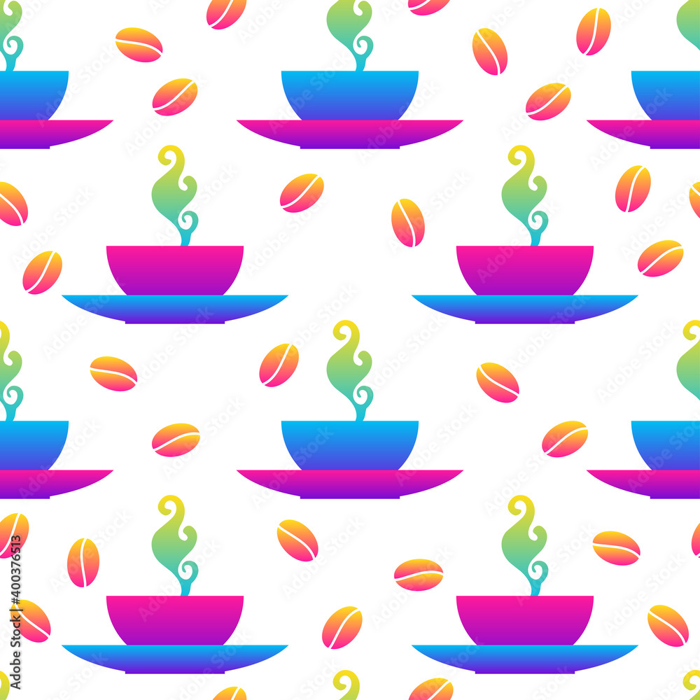 Abstract rainbow seamless pattern background. Modern swatch for birthday card, kids party invitation, shop sale wallpaper, holiday wrapping paper, fabric, bag print, t shirt, workshop advertising Abstract rainbow seamless pattern background. Modern swatch for birthday card, kids party invitation, shop sale wallpaper, holiday wrapping paper, fabric, bag print, t shirt, workshop advertising