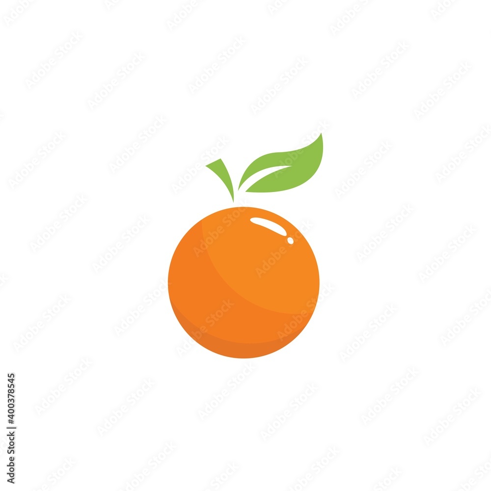 Orange fruit logo Orange fruit logo