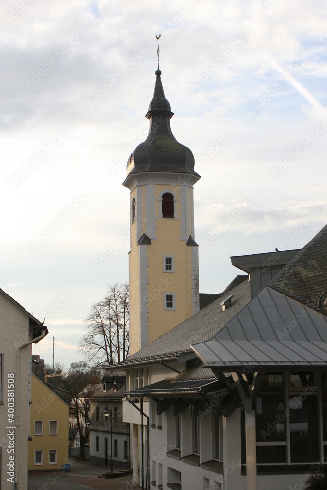 Josefskirche in Simmern. Simmern Hunsrück.