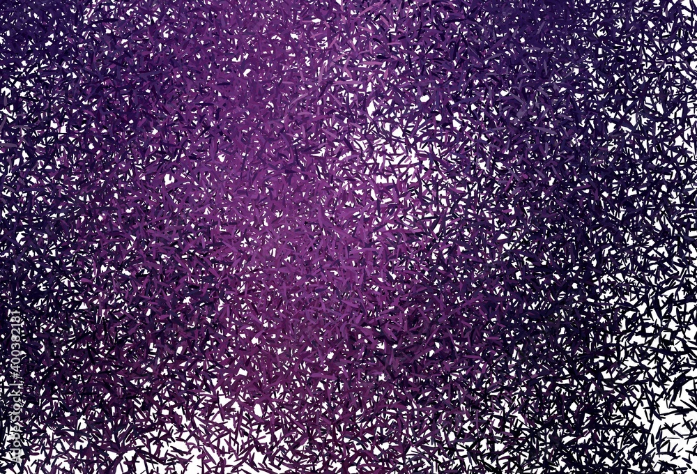 Obraz premium Dark Purple vector layout with flat lines.