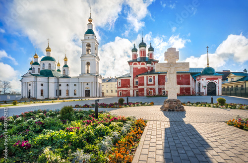 Fedorovsky and Smolensky churches in the Epiphany monastery in Uglich