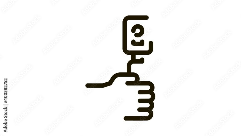 Medical Tool Research Eye Icon Animation. black Medicine Clinic Optometry Equipment For Survey Eye animated icon on white background Medical Tool Research Eye Icon Animation. black Medicine Clinic Optometry Equipment For Survey Eye animated icon on white background
