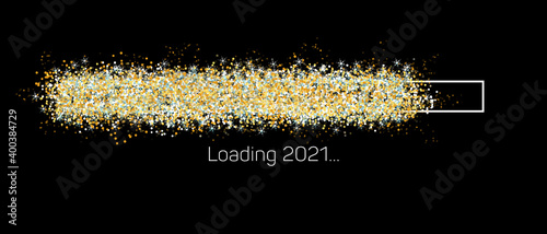 New year. Christmas. Snowflakes. New Year's cards.