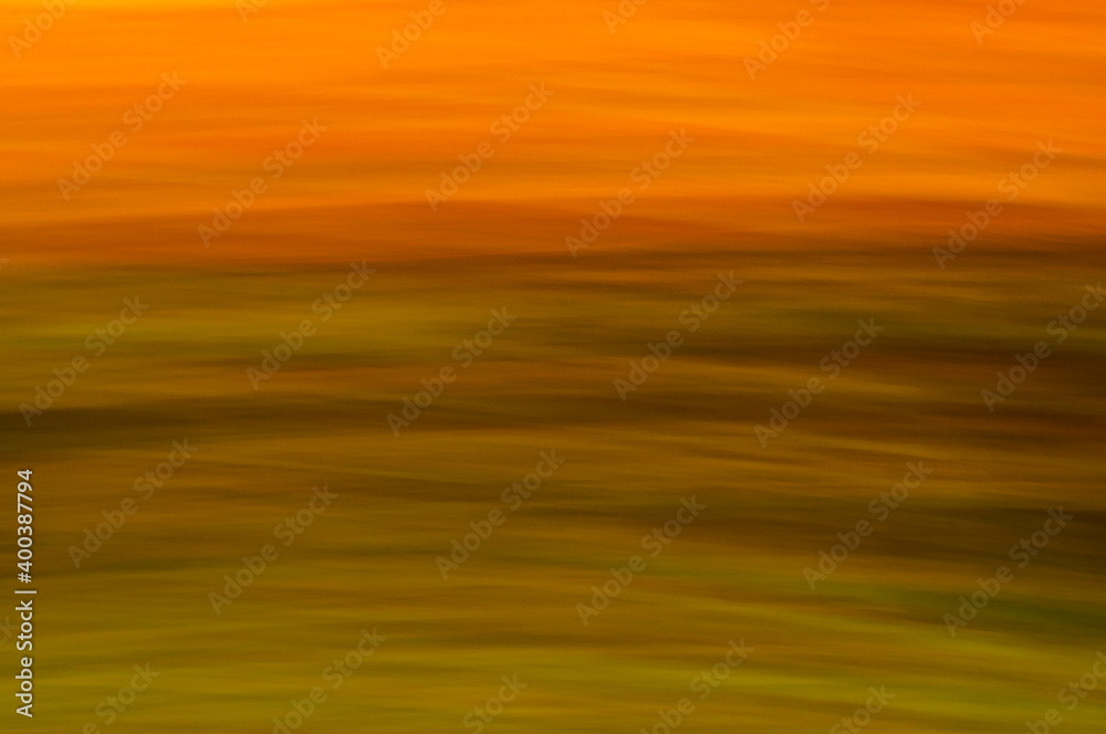 Barrido abstracto para fondo bosque amarillo azul naranja