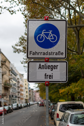 Fahrradstraße 