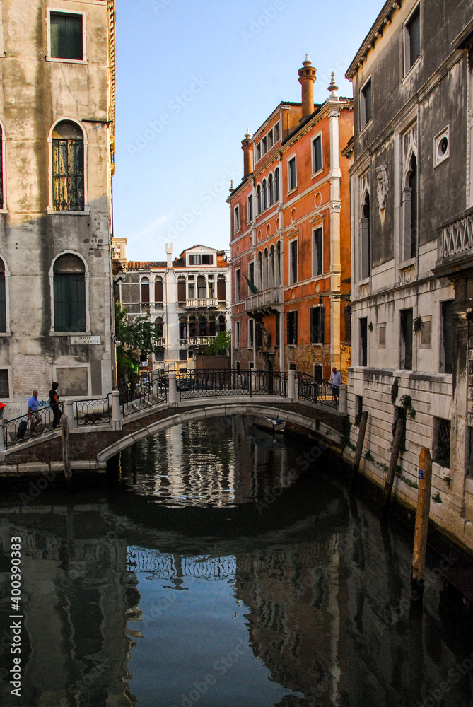 canal and bridge, Venice