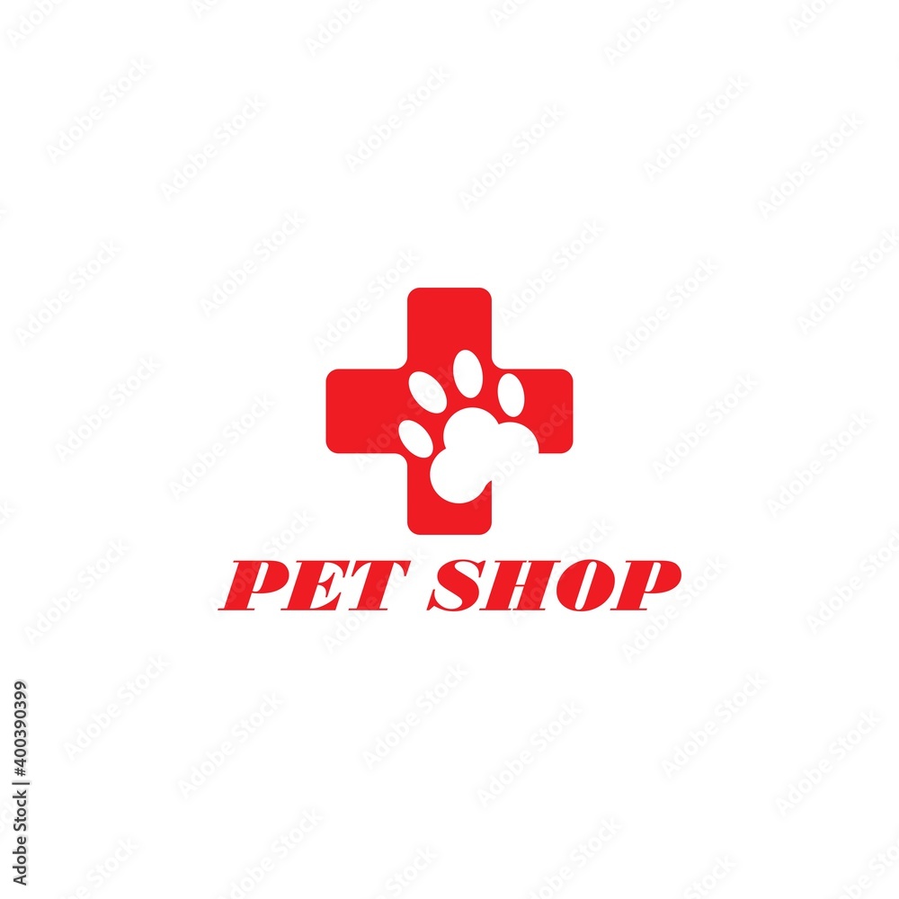 Obraz premium Vector Illustration Pet Shop